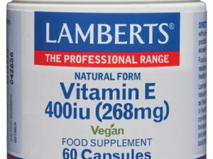 Vitamina E Natural 400 UI-60 caps